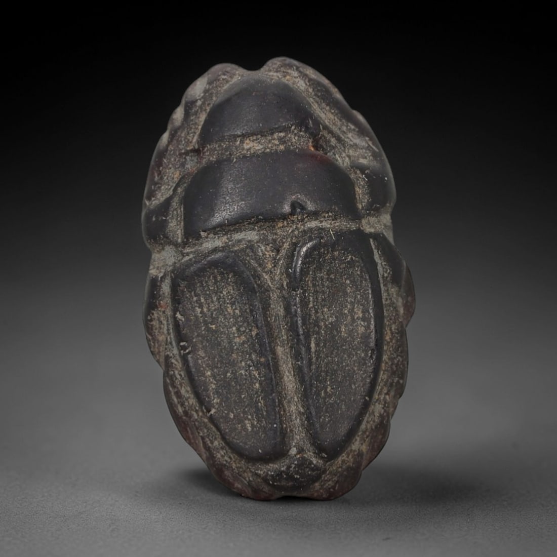 Ancient Red Jasper Scarab Amulet - Egyptian Figurine, 47AJ (1 of 2)