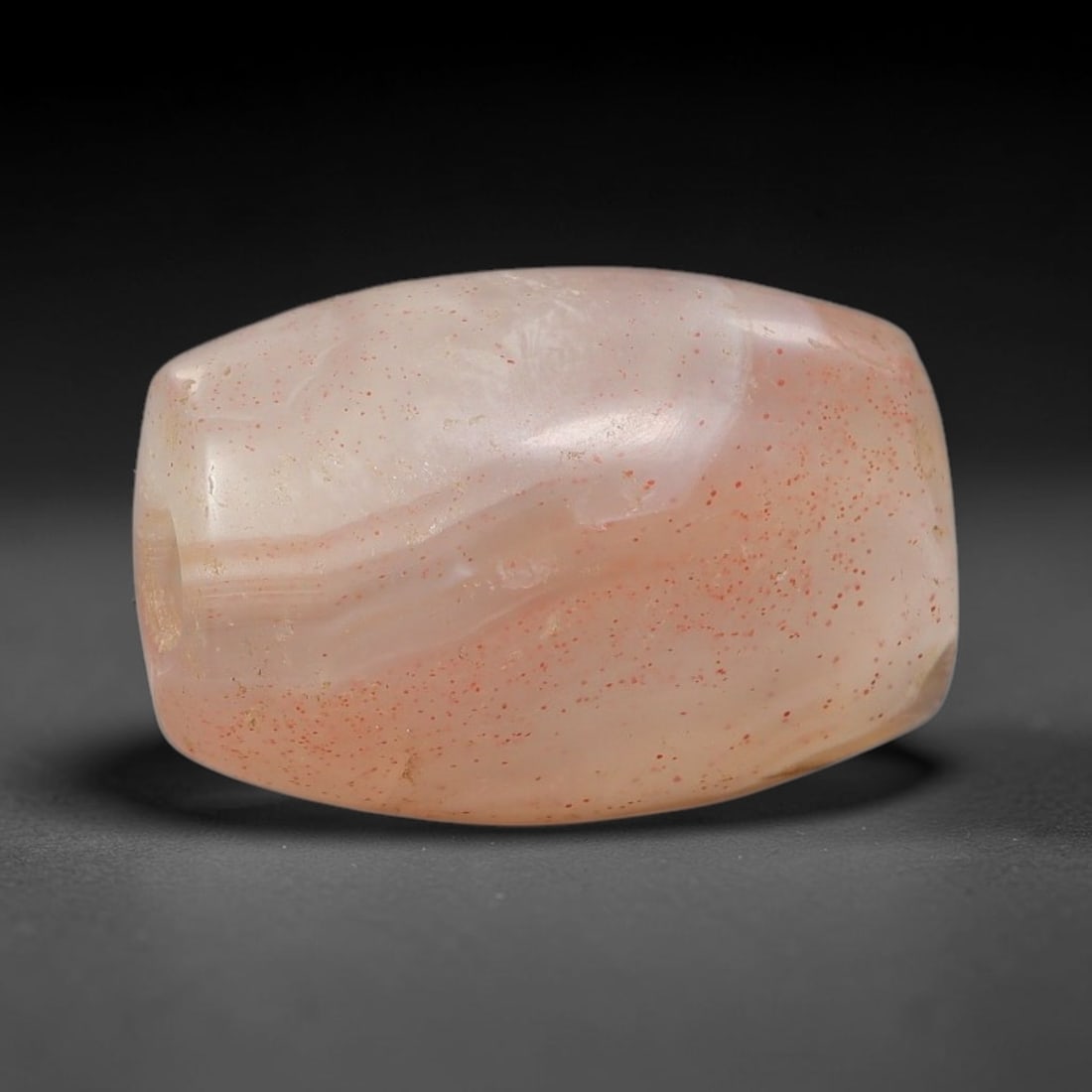 Ancient Agate Bead - Silk Road Cylinder Amulet, 62BC (1 of 2)