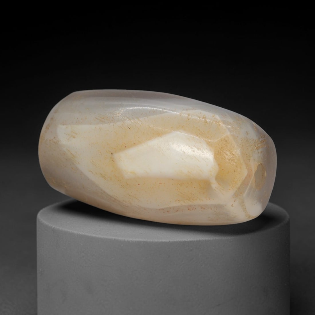 Ancient Banded Agate Bead - Western Asiatic Amulet (1 of 2)