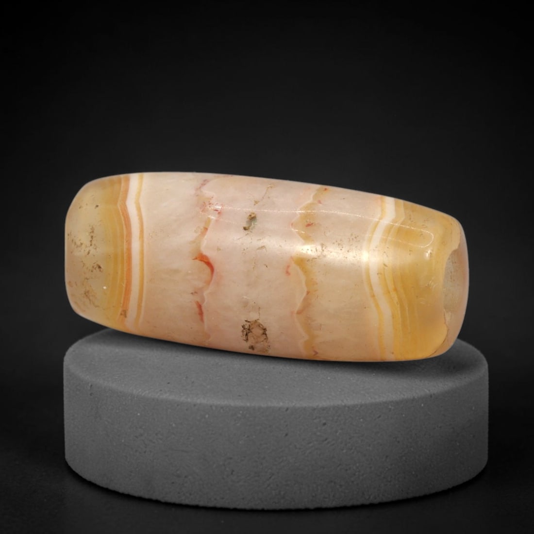 Ancient Agate Bead - Western Asiatic Jasper Amulet, 54XW (1 of 2)