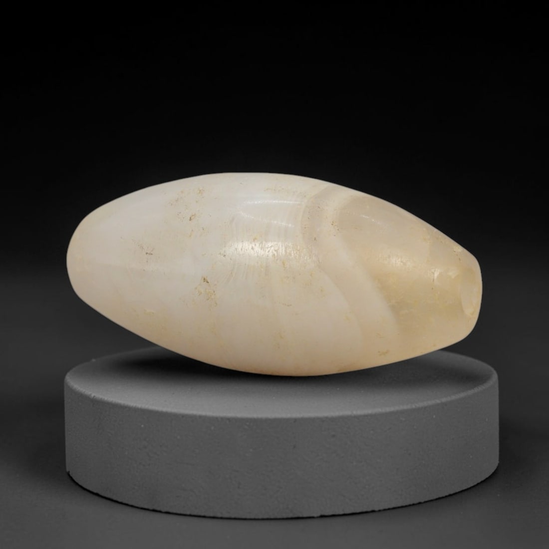 Ancient Agate Bead - Indus Valley Bicone Amulet Bead, 23XW (1 of 2)