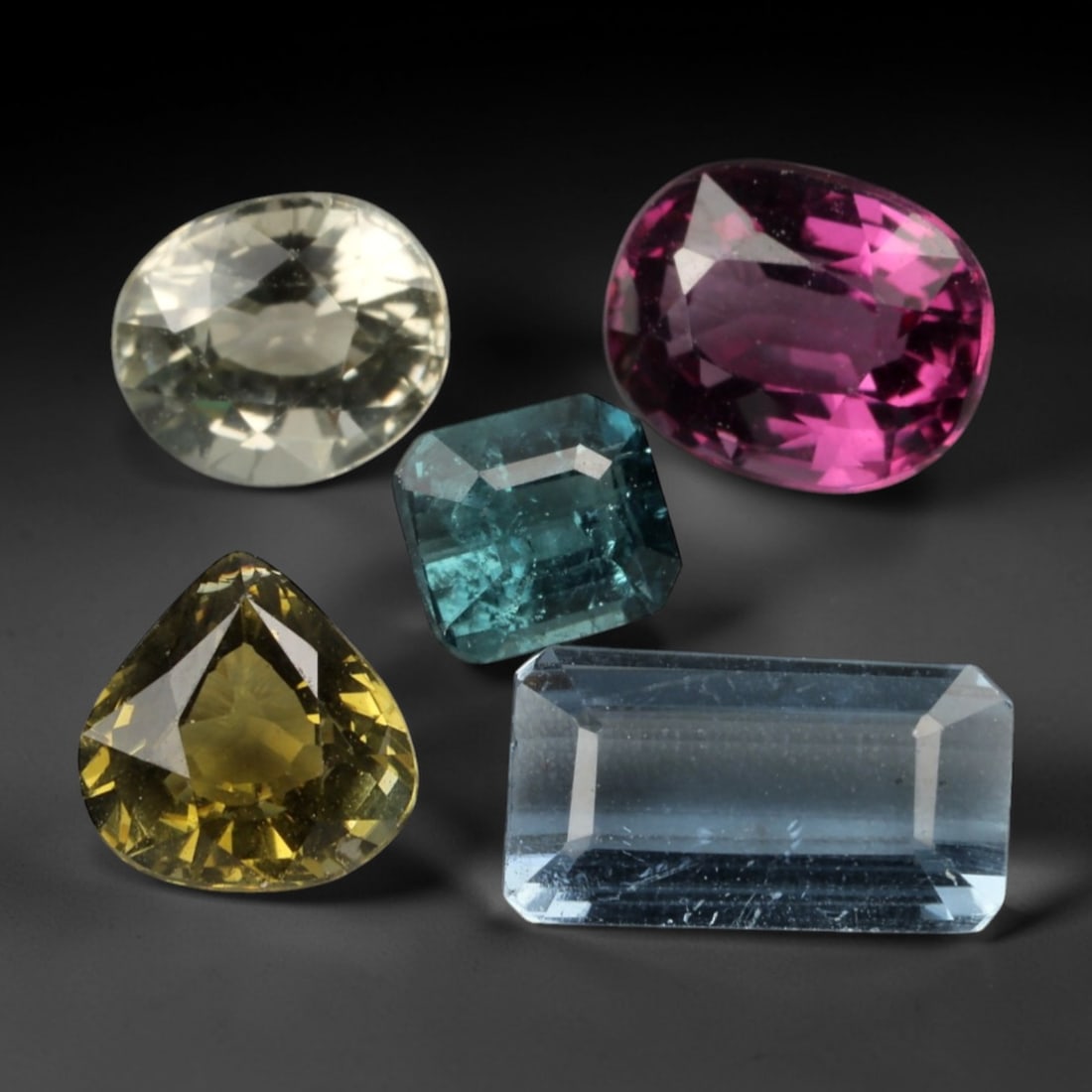 4.35 Carats Multicolor Tourmaline Selection - Natural Loose Gemstones, 2XP (1 of 1)