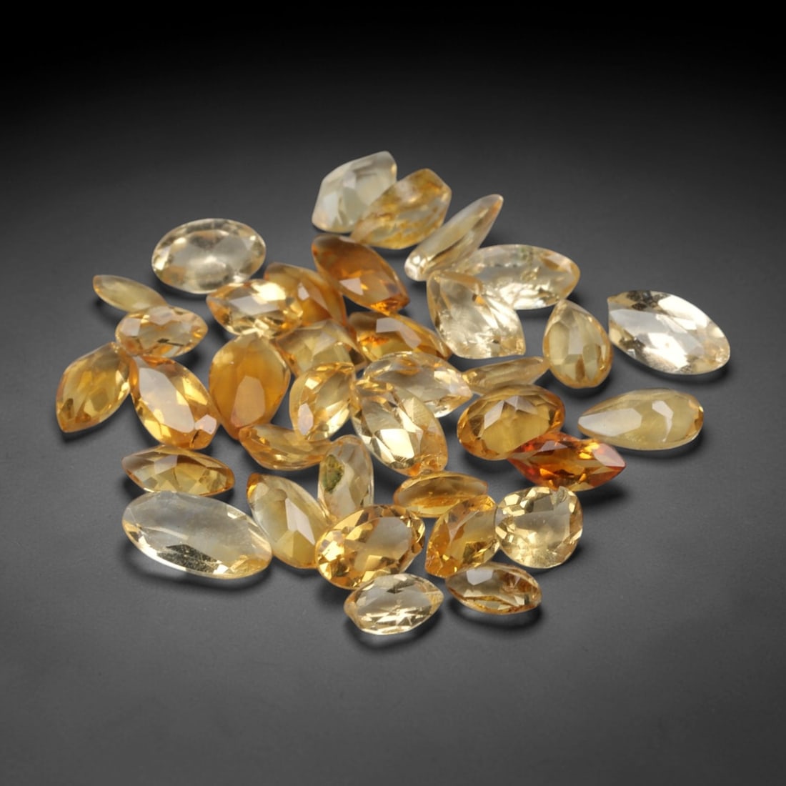 4.92 Carats Golden Yellow Citrine Parcel - Natural Brazilian Stones, 97XN (1 of 1)