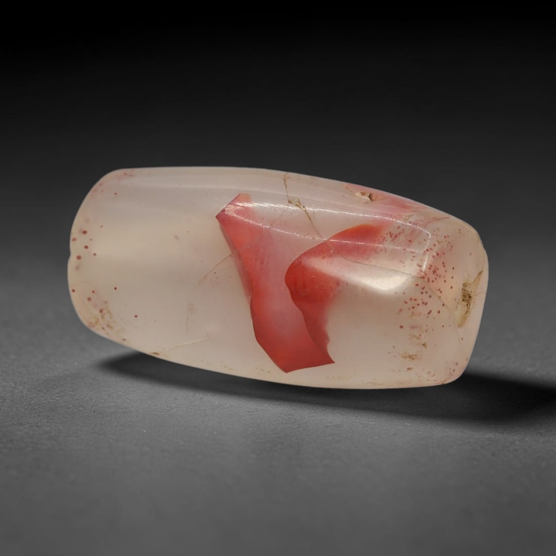 Ancient Carnelian Agate Bead - Western Asiatic Miniature Amulet, 91XT (1 of 2)