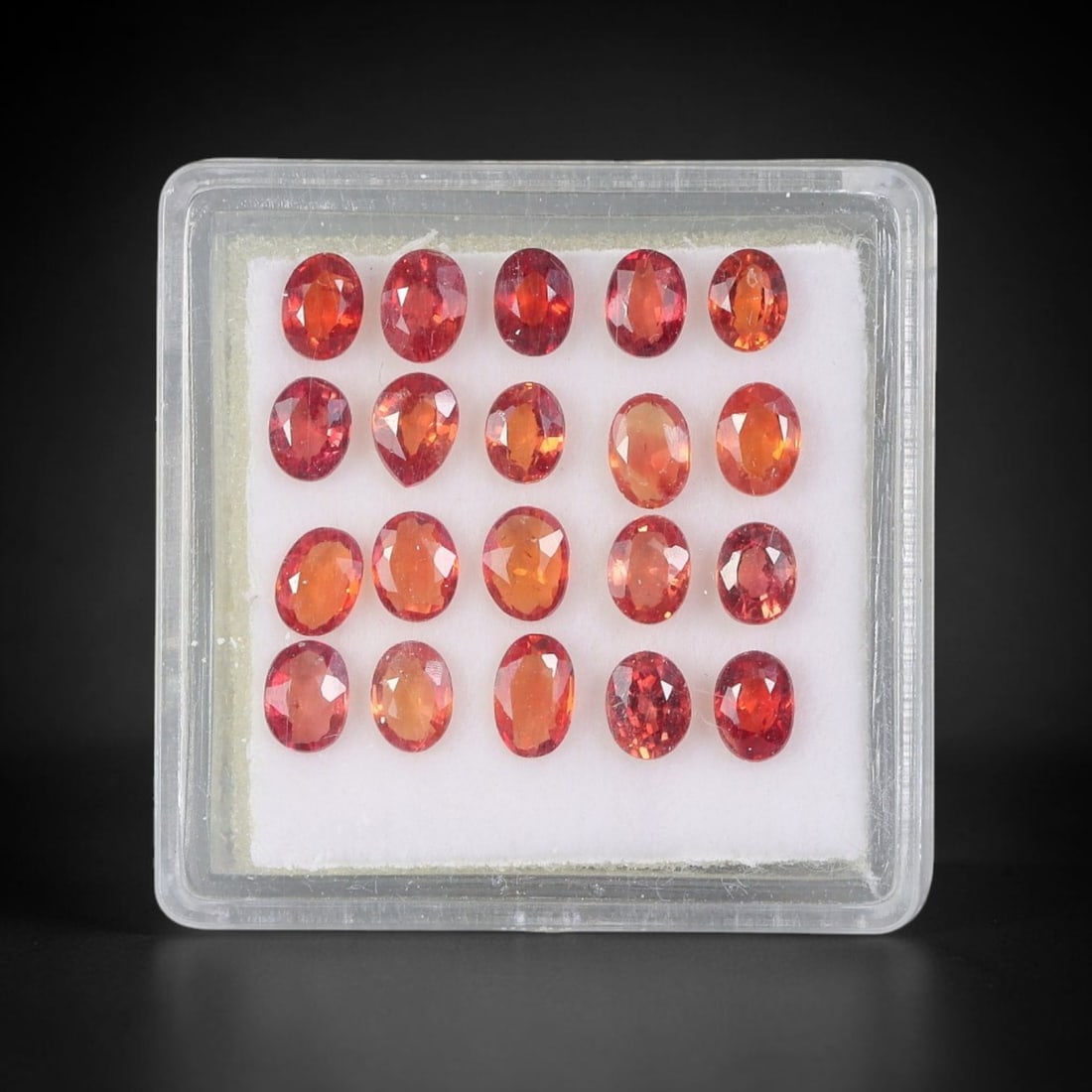 3.88 Carats Natural Songea Sapphire - Oval Faceted Loose Gemstone Lot, 77WE (1 of 1)