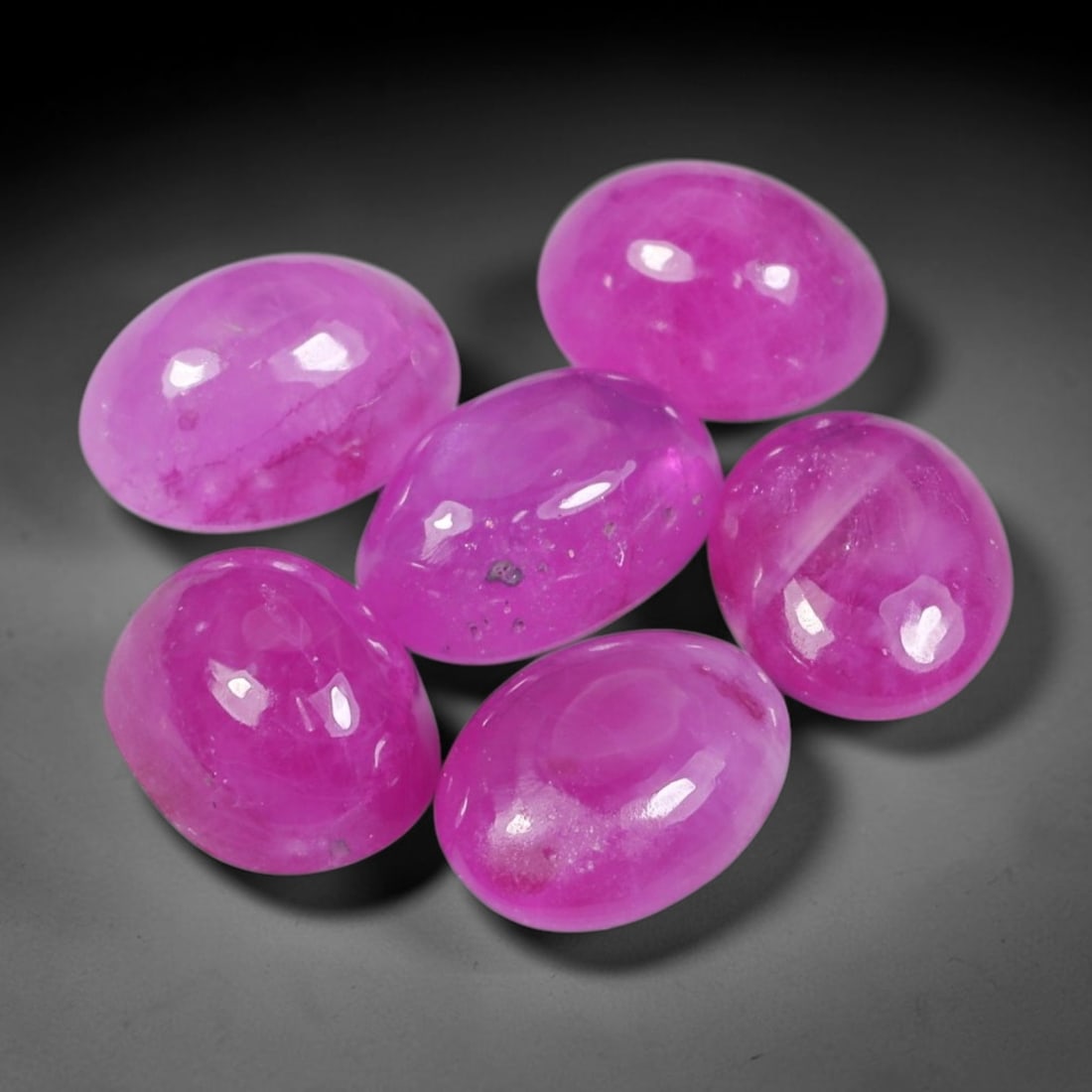 5.42 Carats Natural Ruby - Oval Cabochon Gemstone, 97WE (1 of 1)