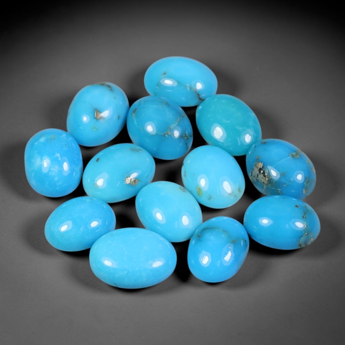 13.88 Carats Natural Turquoise - Oval Cabochon Gemstone, 2XB (1 of 1)