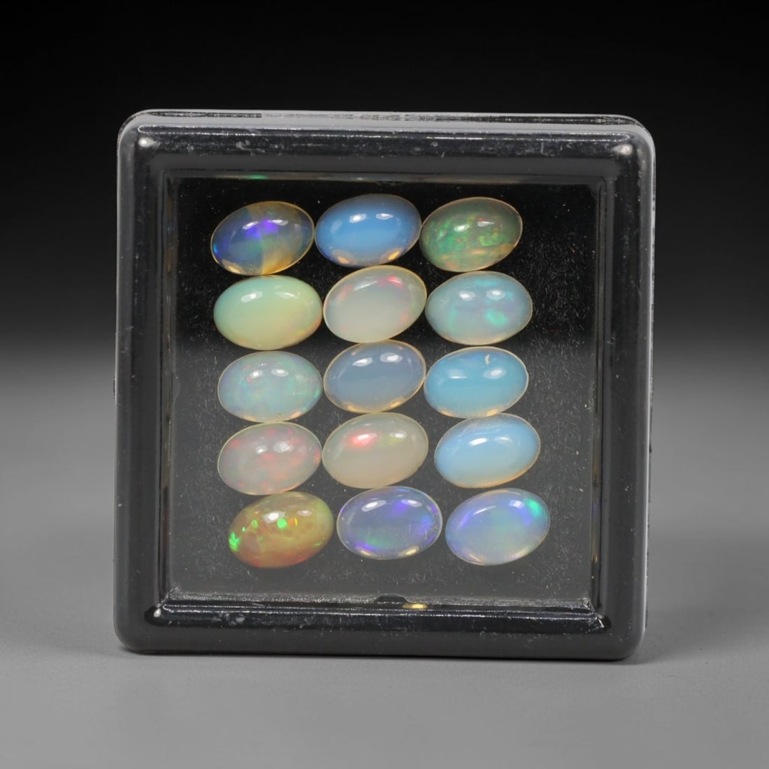 4.52 Carats Natural Ethiopian Welo Opal - Oval Cabochon Loose Gemstone Lot, 7WE (1 of 1)