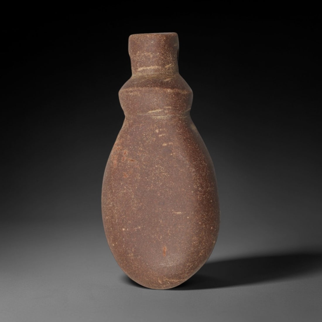 Ancient Brown Stone Amulet - Near Eastern Pendant, 55XP (1 of 2)