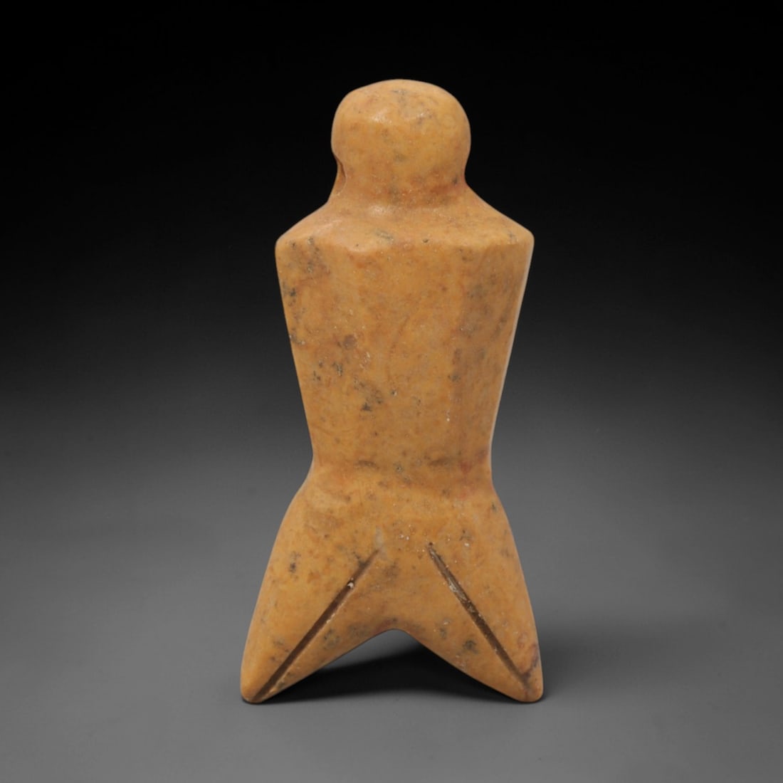 Ancient Stone Abstract Axe Amulet - Near Eastern Pendant, 88XQ (1 of 2)