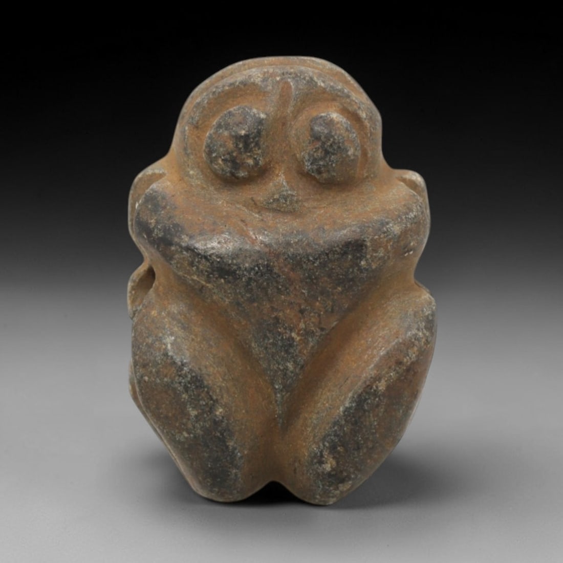 Ancient Stone Frog Amulet - Near Eastern Figurine, 1XT (1 of 2)