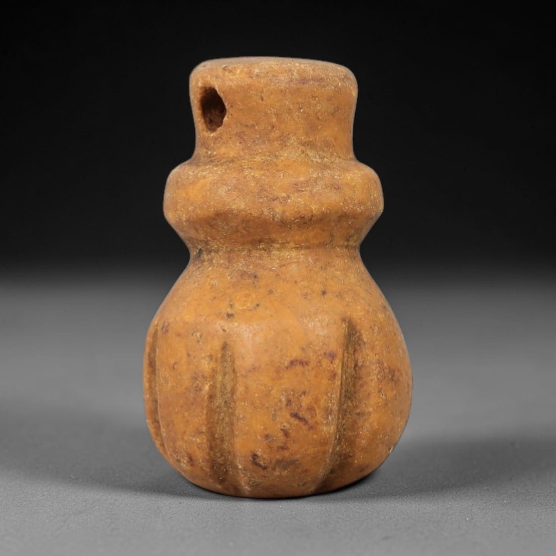 Ancient Stone Mace Head Amulet - Near Eastern Carving, 46AG (1 of 2)