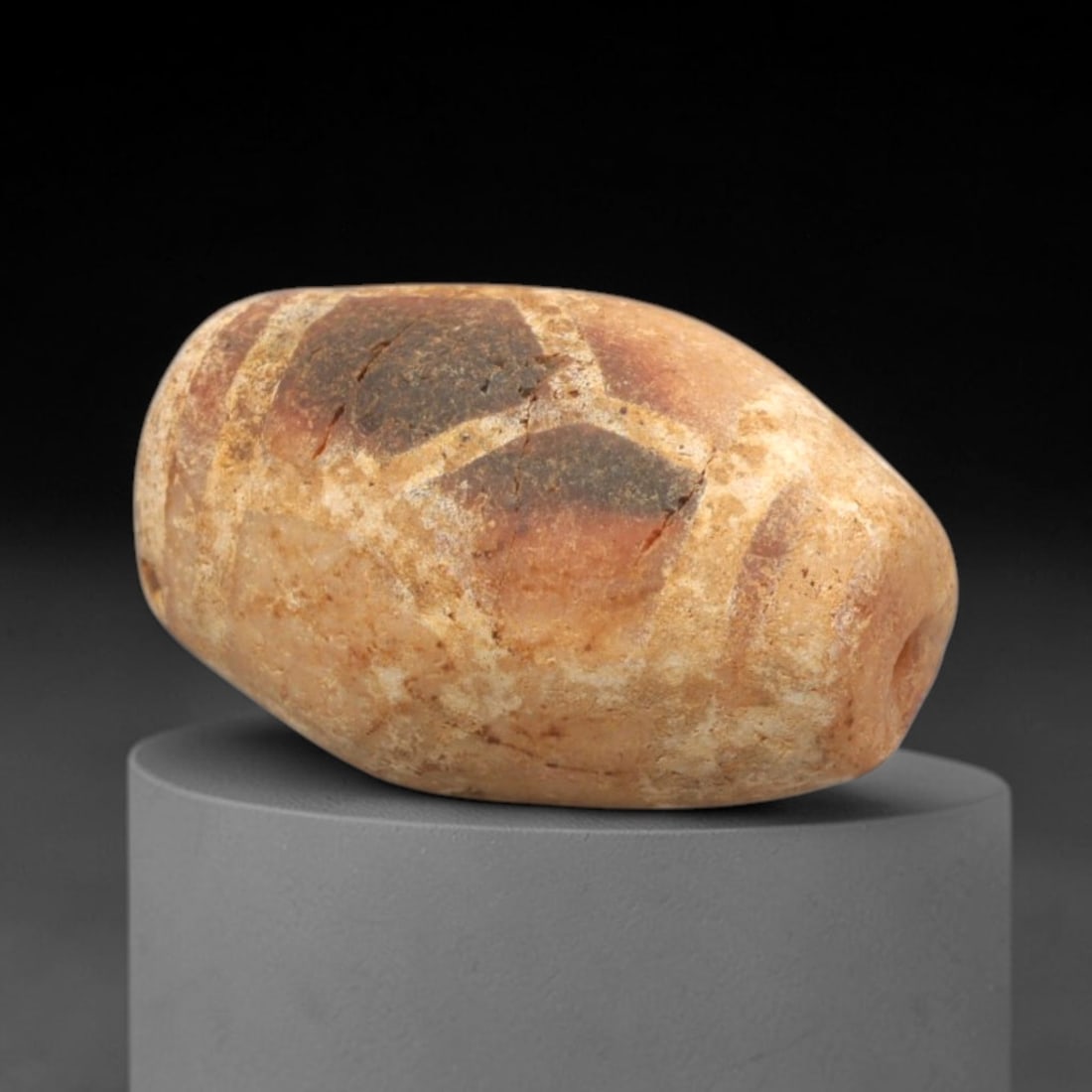 Ancient Carnelian Etched Bead - Gandhara Amulet, 34XY (1 of 2)