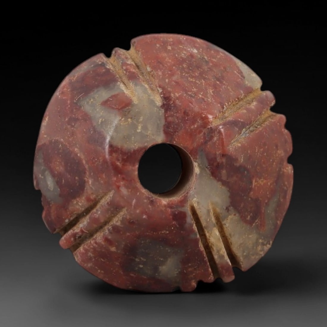 Ancient Egyptian Stone Bead - Carved Ritual Amulet, 65AE (1 of 2)