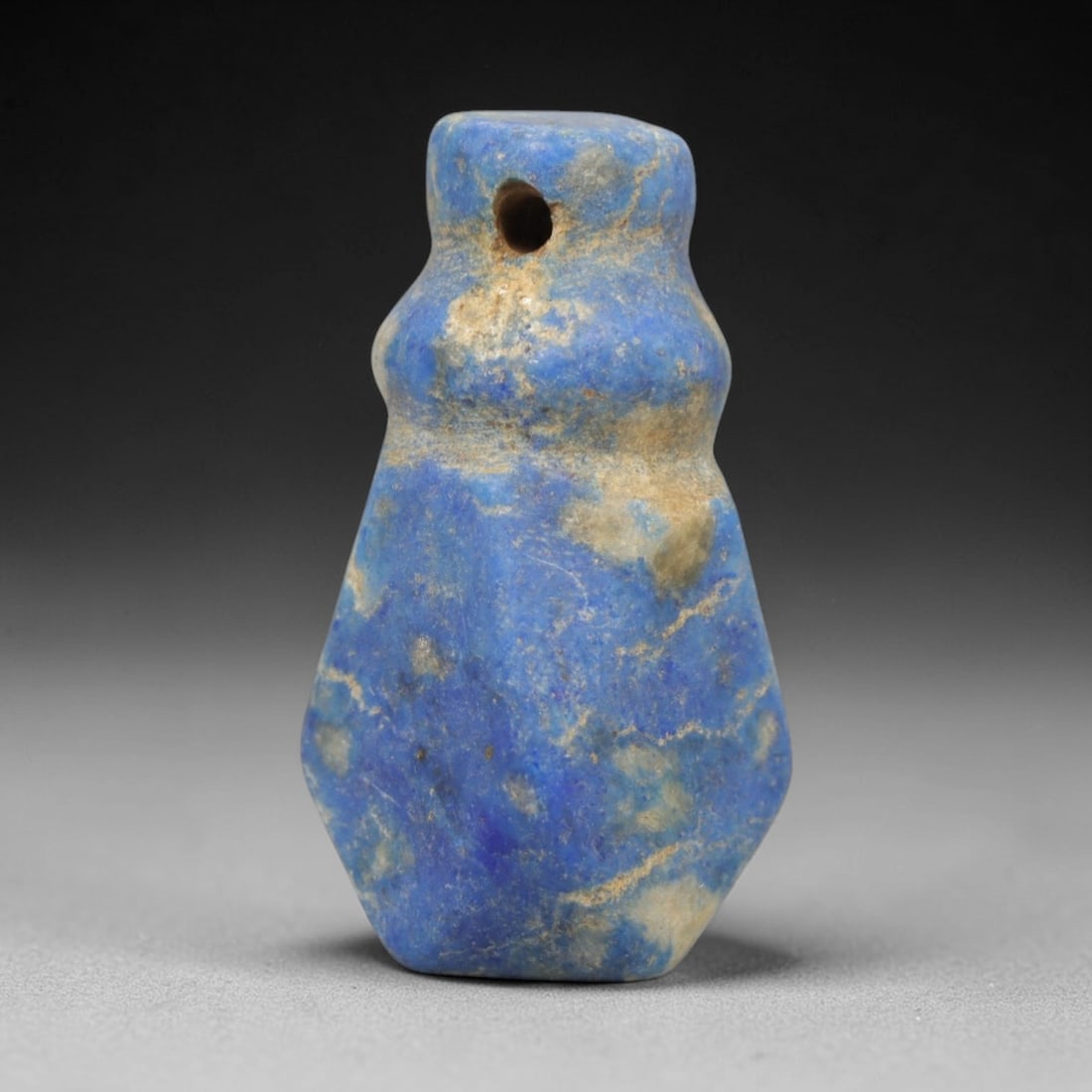 Ancient Lapis Lazuli Amulet - Egyptian Ritual Pendant, 28ZT (1 of 2)