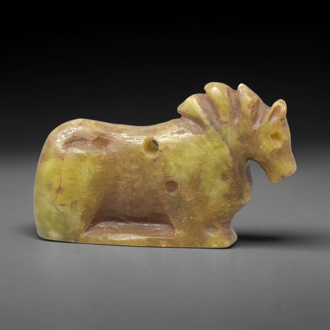 Ancient Serpentine Horse - Near Eastern Amulet, 45XV (1 of 2)