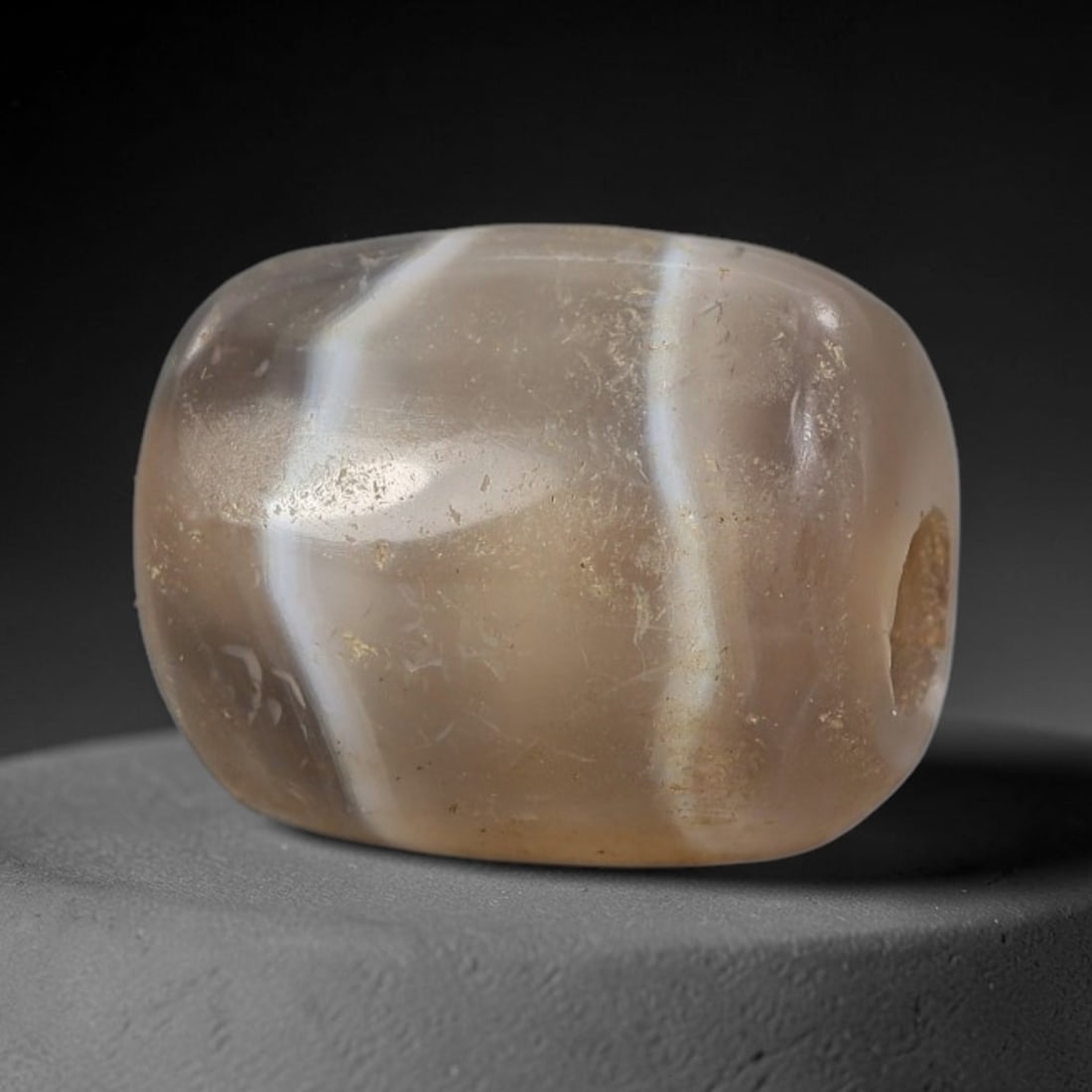 Ancient Agate Bead - Bactrian Amulet, 37BD (1 of 2)