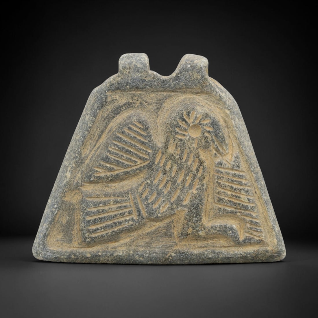 Ancient Stone Bird Amulet - Near Eastern Carved Figurine, 77ZT (1 of 2)