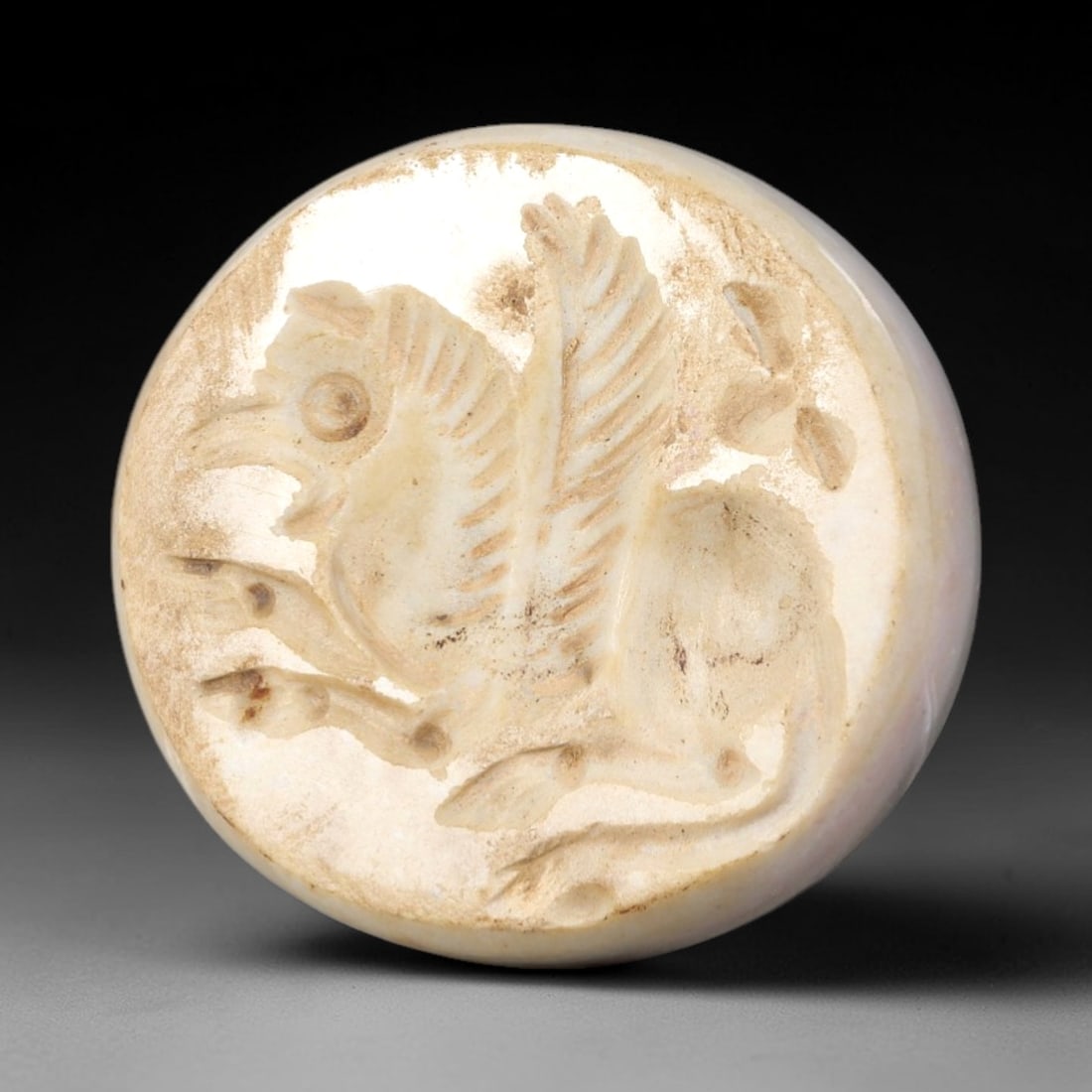 Ancient Stone Griffin Intaglio - Near Eastern Amulet, 24AR (1 of 2)