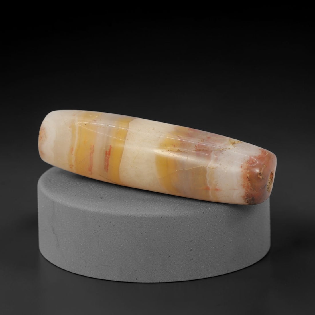 Ancient Agate Bead - Indus Valley Bactrian Pendant, 64XT (1 of 2)