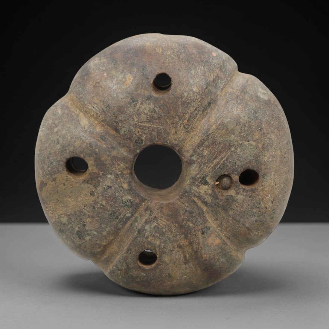 Ancient Steatite Bead - Near Eastern Amulet, 84ZQ (1 of 2)