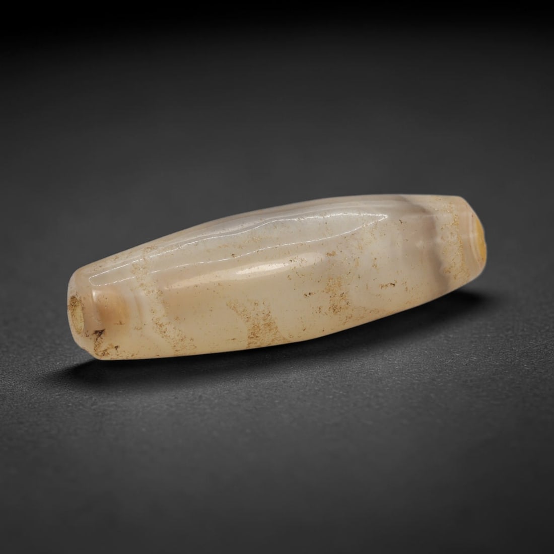 Ancient Banded Agate Bead - Indus Valley Bactrian Pendant, 76WJ (1 of 2)