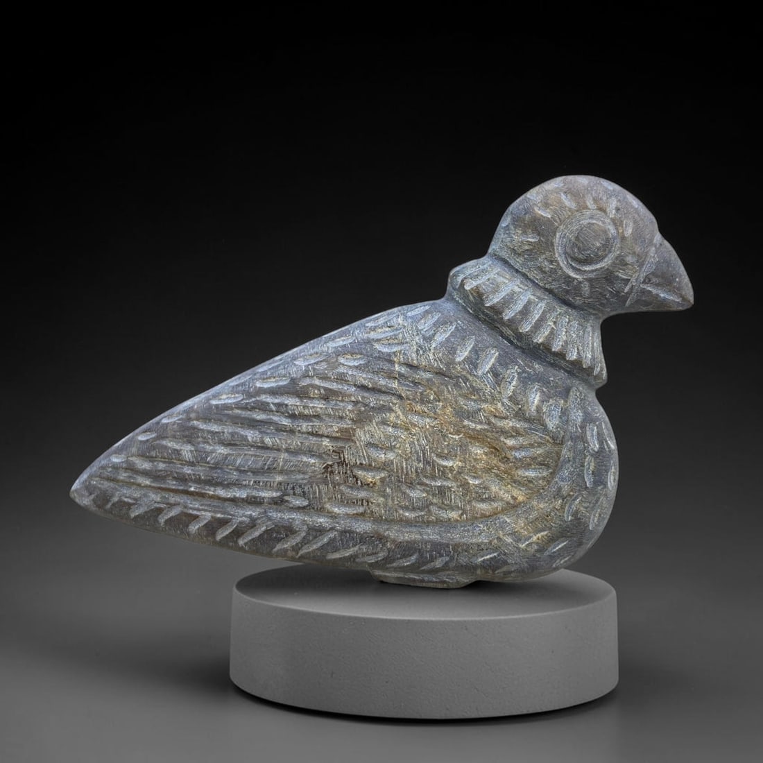 Ancient Stone Bird Effigy - Carved Figurine, 170g, 39AA (1 of 2)