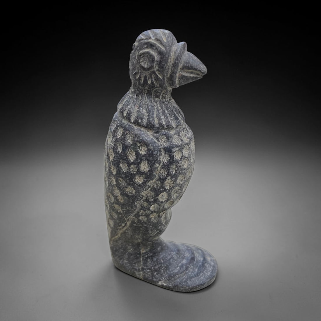 Ancient Stone Bird Effigy - Silk Road Medieval Carving, 125g, 71AA (1 of 2)