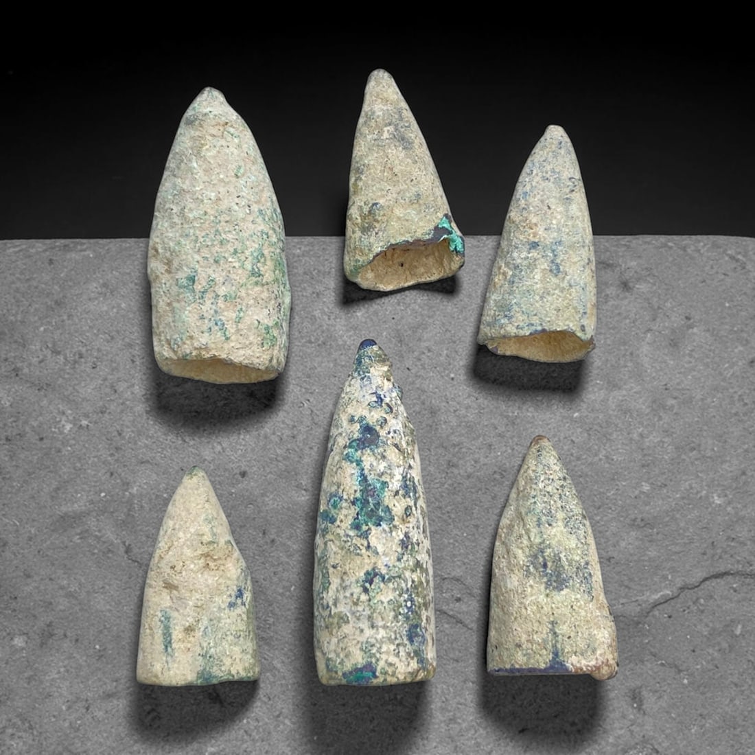 Ancient Bronze Arrowhead Set - Scythian Weaponry, 16g, 9AA (1 of 1)