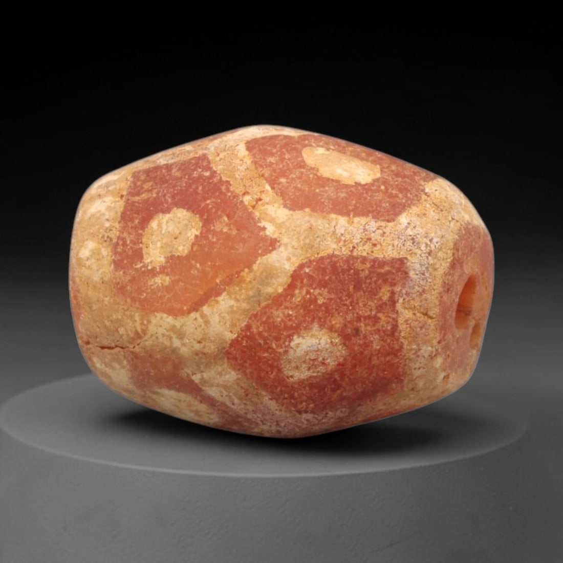 Ancient Carnelian Etched Bead - Gandhara Amulet, 31XY (1 of 2)