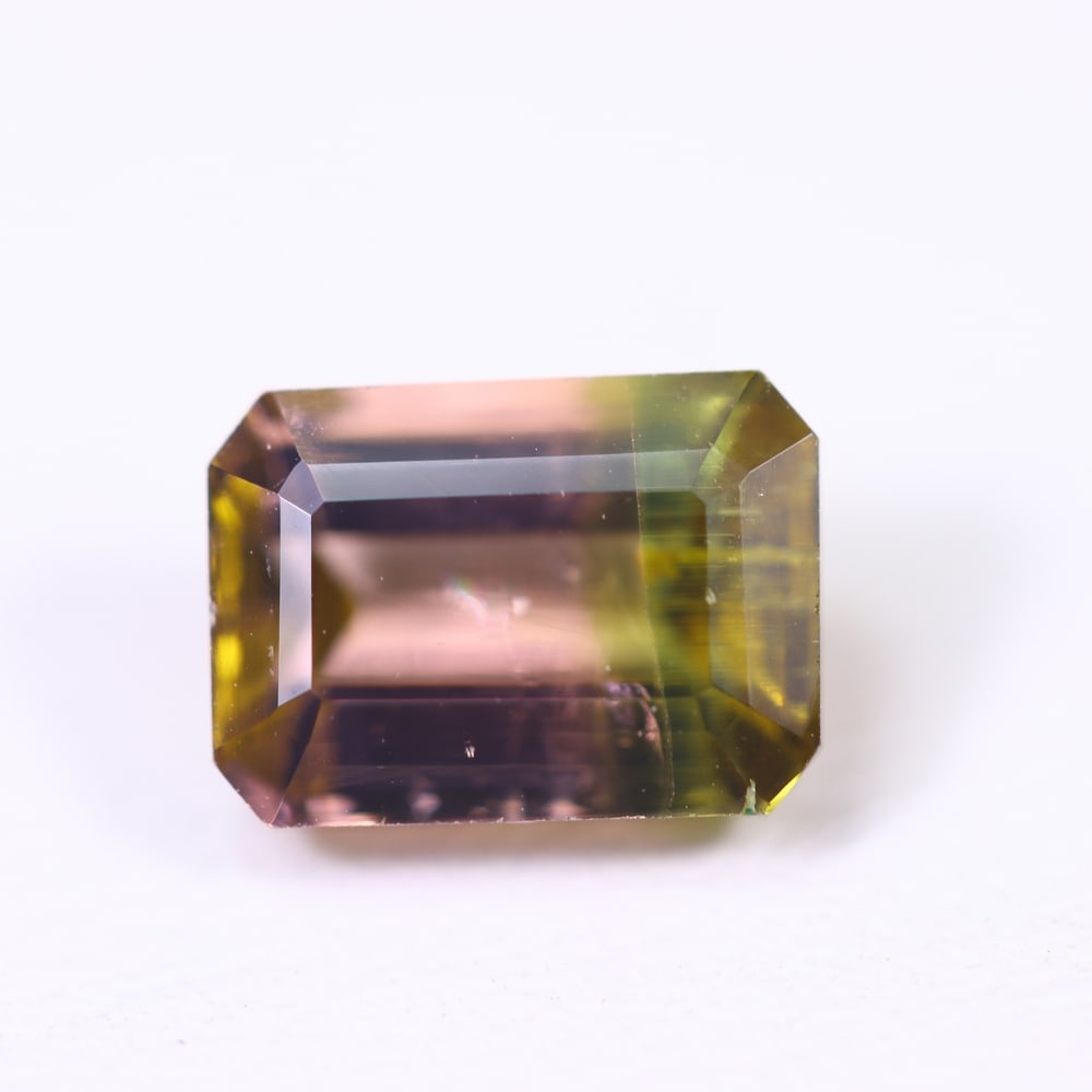 2.17cts Natural Watermelon Tourmaline - Bi-Colour Faceted Cut, 433B: ThousandPlanet Auction Subject: Natural Tourmaline Origin: Africa Carat Weight: 2.17cts Dimension: 8.3x6x4.7 mm Type: Faceted, Polished