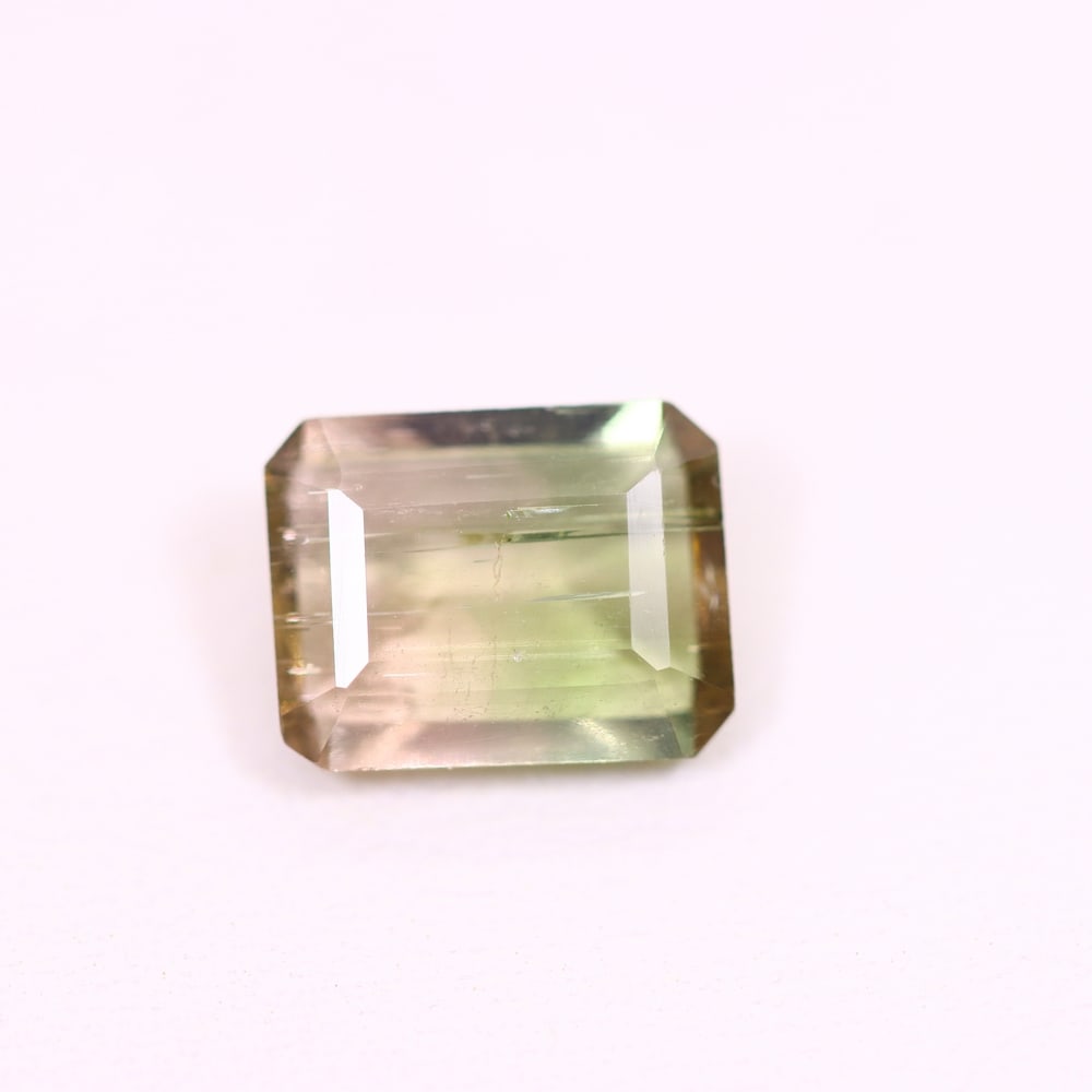 *1.88Ct Natural Watermelon Tourmaline - Bi-Colour Faceted Cut, 159C: ThousandPlanet Auction Subject: Natural Tourmaline Origin: Africa Carat Weight: 1.88 Ct Dimension: 8.5x6.7x3.4 mm Type: Faceted, Polished