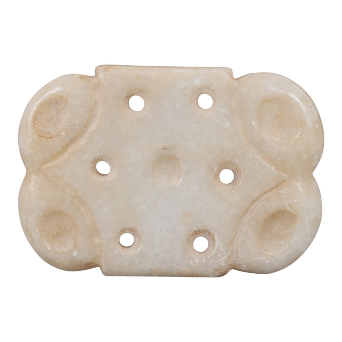 Ancient Marble Amulet - Near Eastern Ritual Pendant, 18AK (1 of 2)