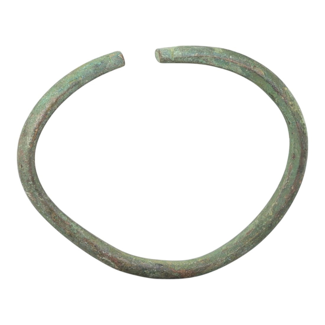 Ancient Bronze Bracelet - Roman Open Cuff Bangle, 41BN (1 of 2)