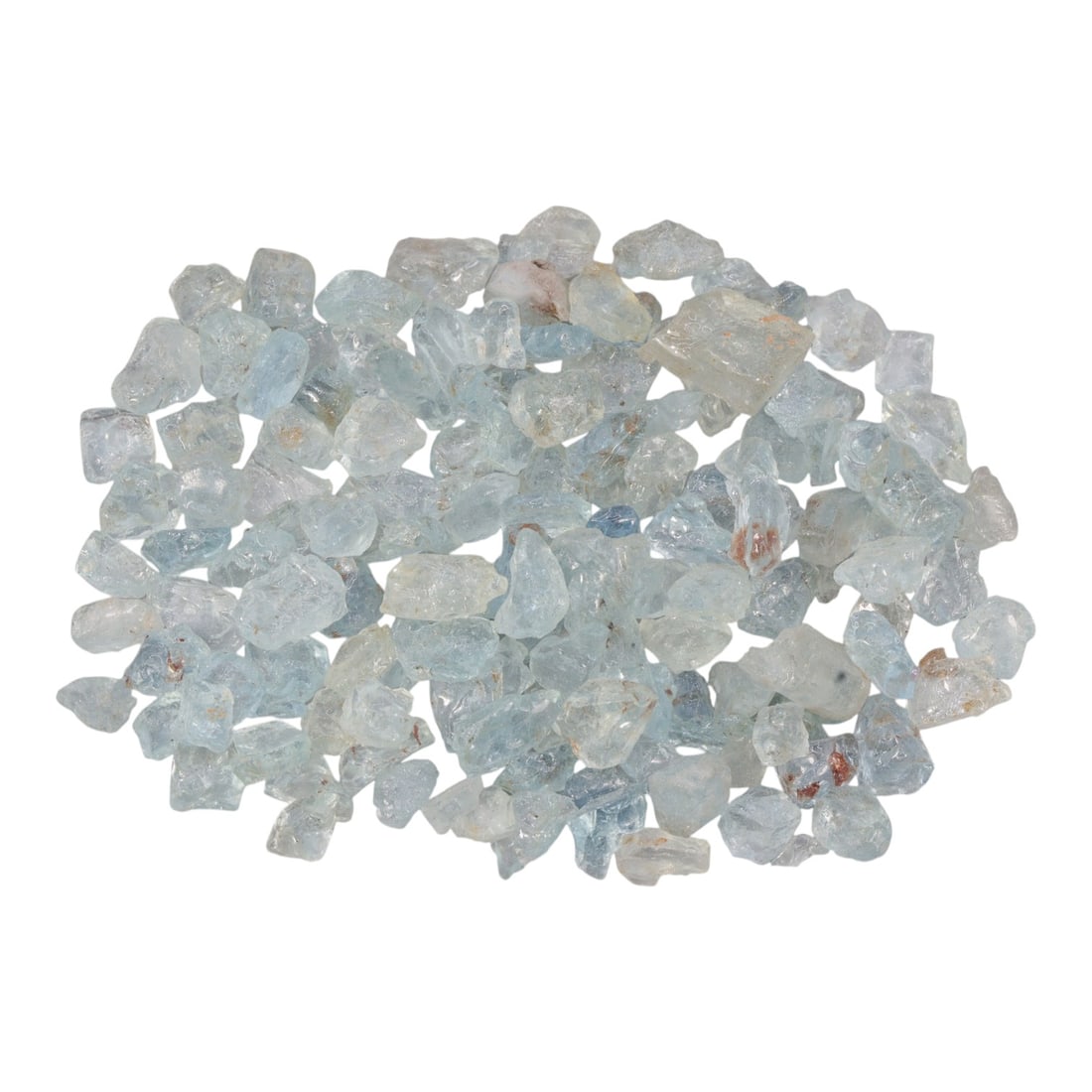 128.85 Carats Natural Aquamarine Rough Parcel, 46XE (1 of 1)