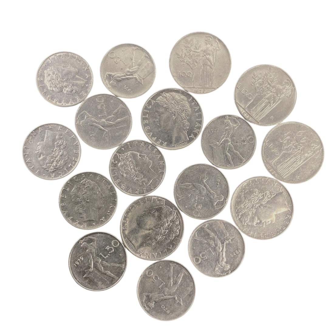 ITALY: Republican Classicism - Lira Bulk Coin Lot, 16V (1 of 1)