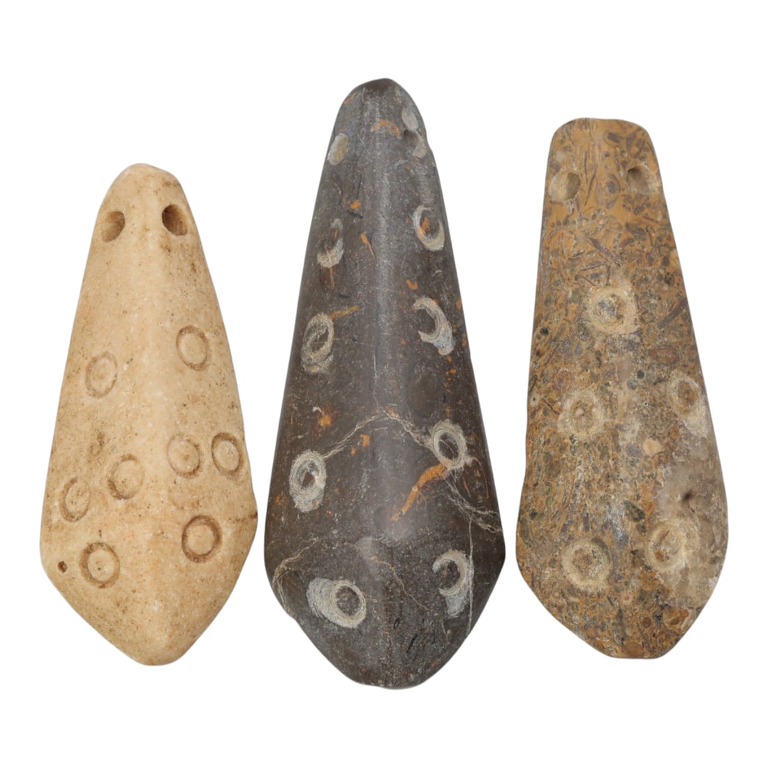 Lot of 3 Achaemenid Period Stone Amulets, Circa 5th-4th Century BCE, 53WL (1 of 1)