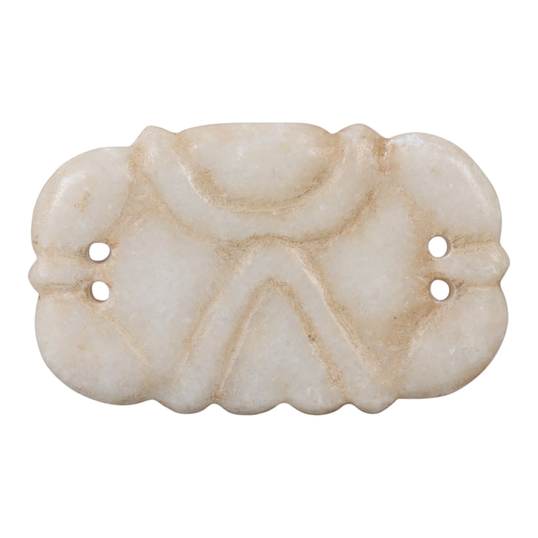 Ancient Marble Amulet - Near Eastern Ritual Pendant, 24AK (1 of 2)