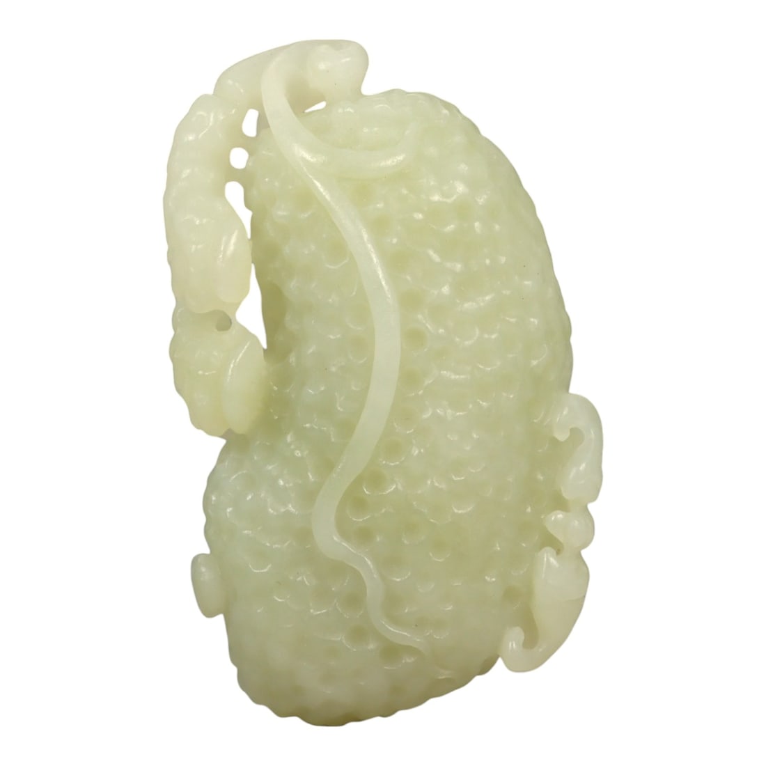 A Chinese Jade Fruit Carving, 20th Century, 16YA (1 of 2)