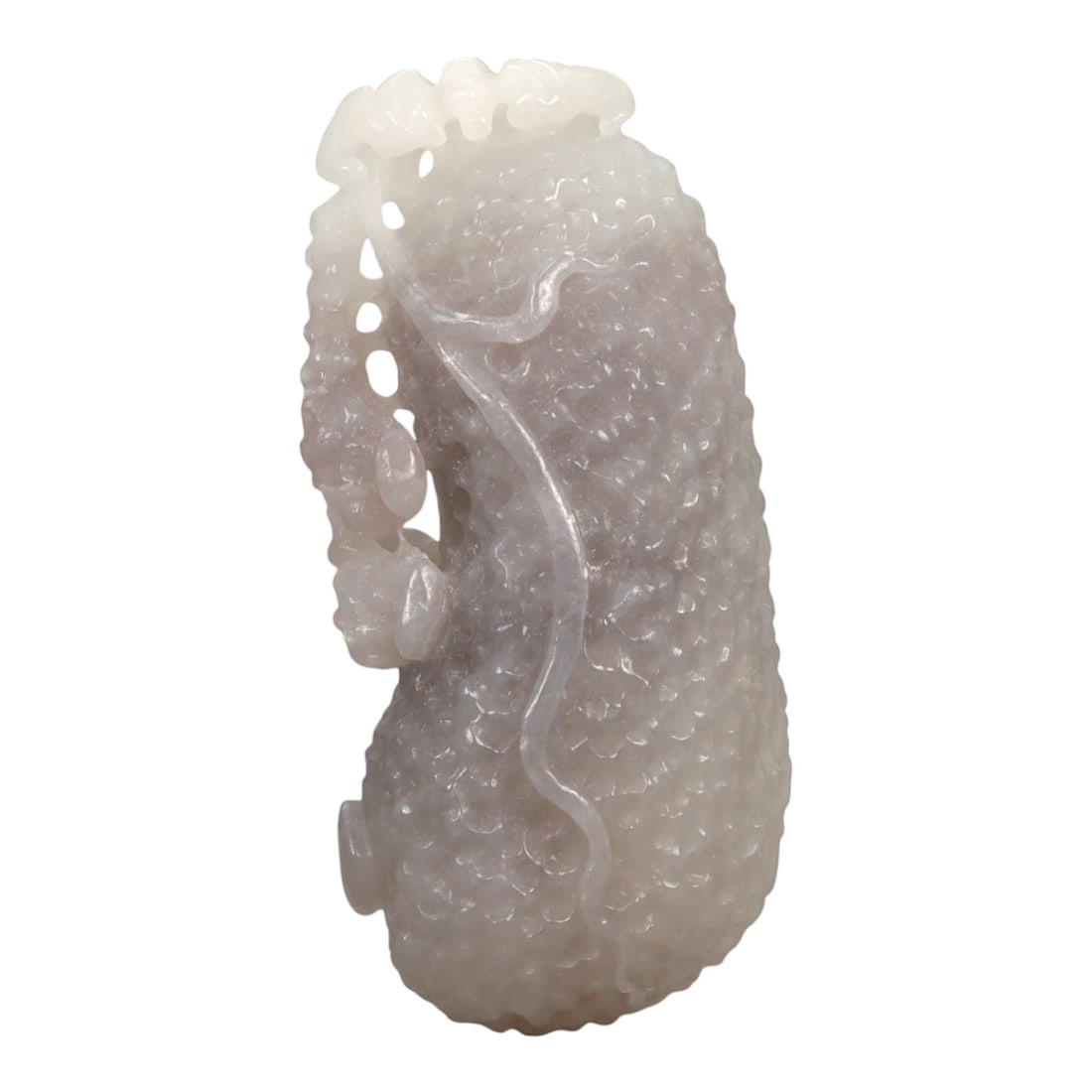 A Chinese Jade Fruit-Form Carving, 20th Century, 47YA (1 of 2)