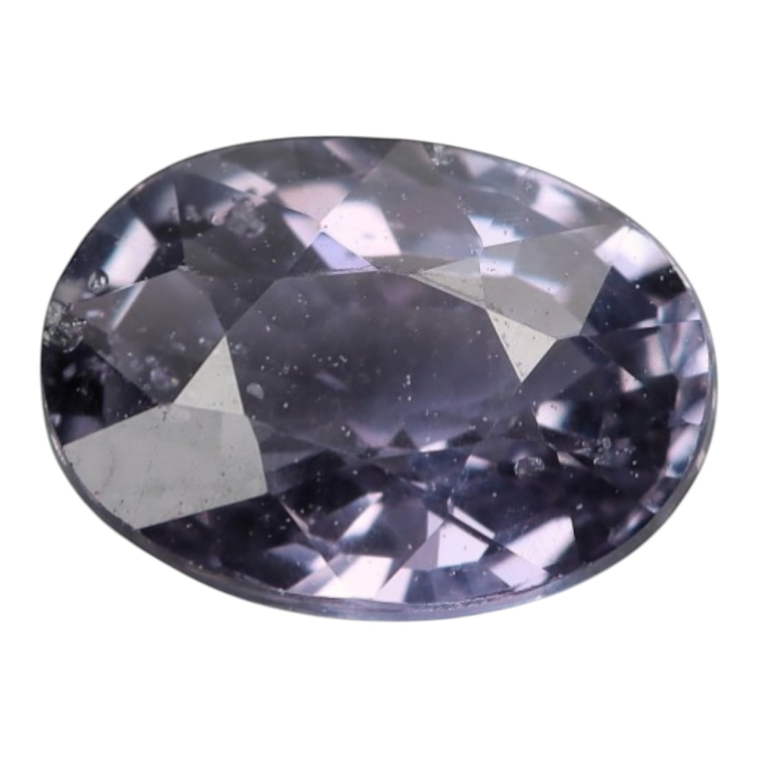 1.00 Carats Purple Violetish Sapphire - Natural Loose Gemstone, LZ278: This refined oval mixed-cut sapphire captivates with a delicate purple hue infused with soft violetish undertones, creating a luminous, ethereal appearance reminiscent of twilight skies and lavender b