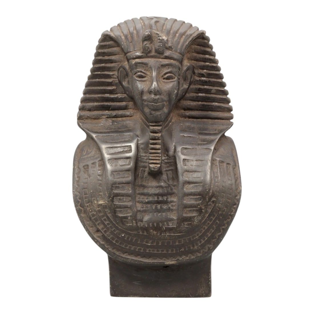 An Egyptian Revival Stone or Composite Bust, 20th Century, 94YC (1 of 2)