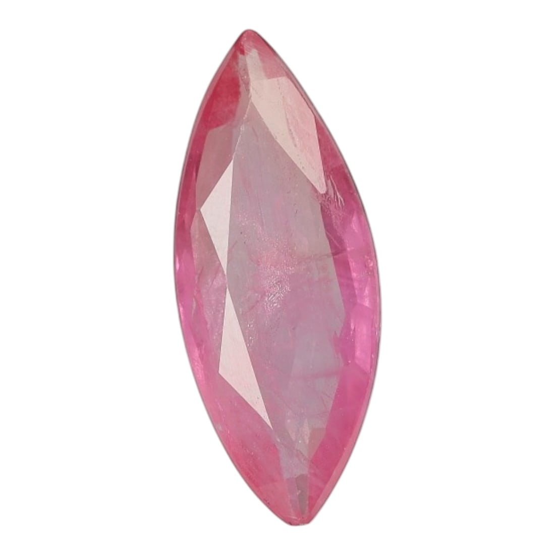 2.25 Carats Certified Orange Pink Sapphire - Natural Ceylon Gemstone, LZ114: This striking 2.25 carat marquise-cut sapphire captivates with a delicate orange-pink hue, a rare and sought-after shade that evokes the soft glow of a tropical sunrise. The elegant marquise cut enhan