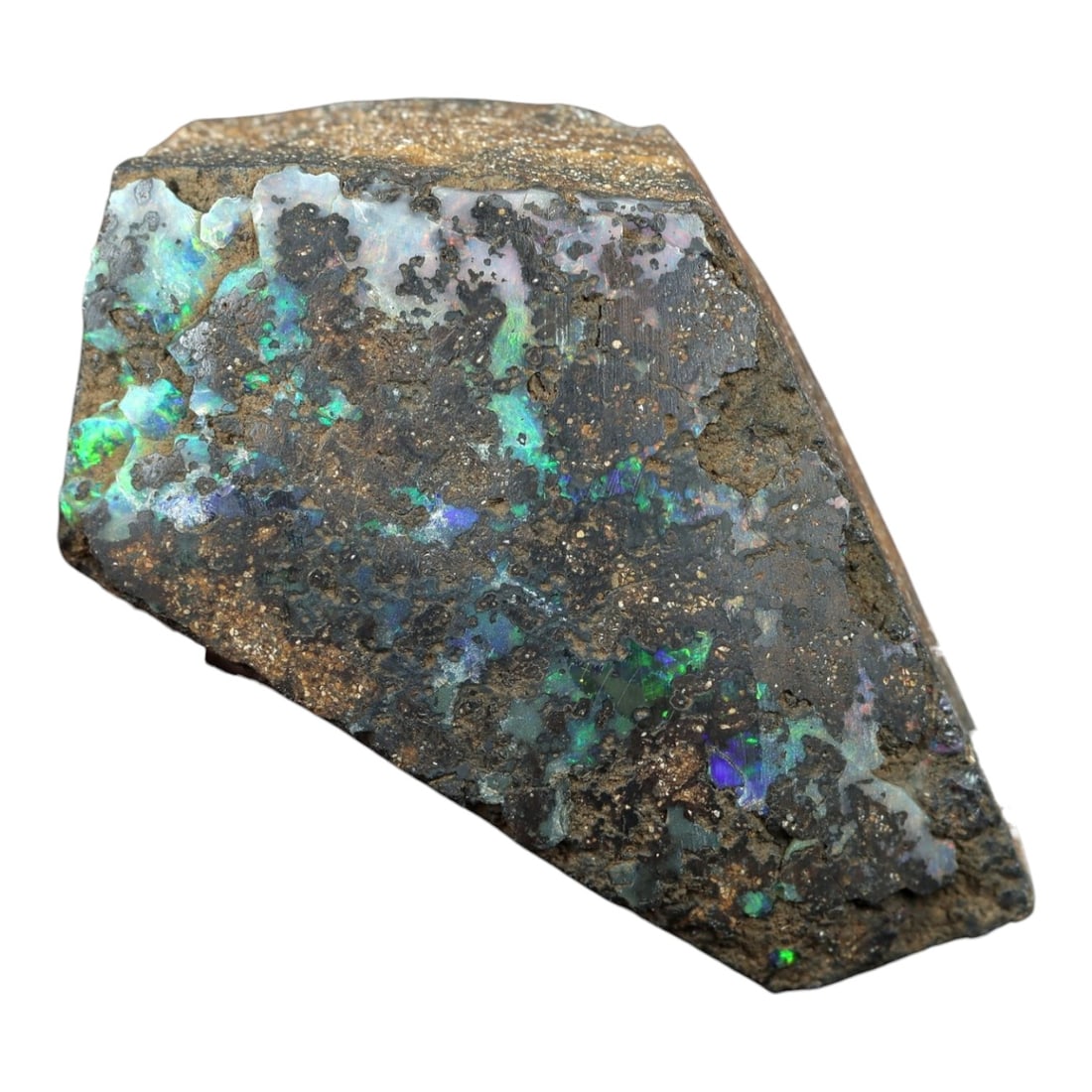 81.88 Carats Winton Boulder Opal Rough Specimen - Natural Queensland Origin, LZ91 (1 of 2)