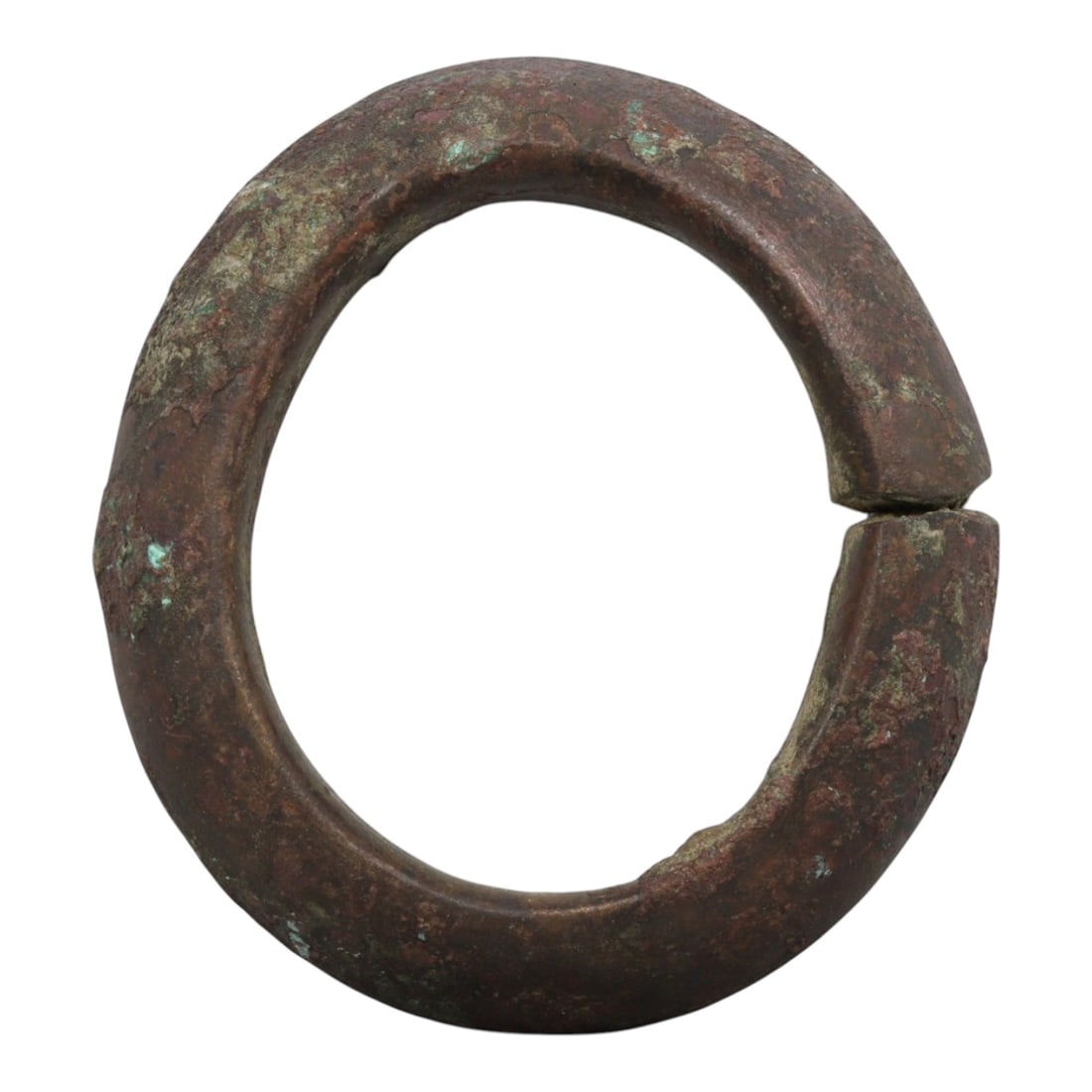 Ancient Bronze Bracelet - Roman Penannular Bangle, 27BN (1 of 2)