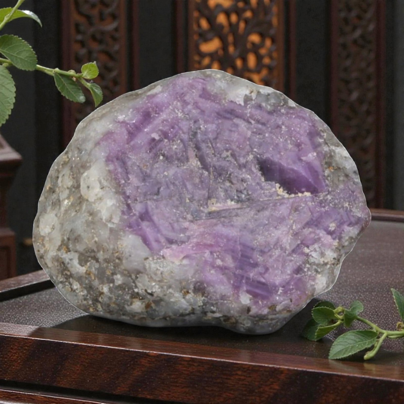 20.46ct Natural Mauritania Ruby Rough (Unheated), 91AL: This unheated Mauritania ruby rough is a striking natural crystal specimen, featuring a rich, saturated magenta hue with subtle purple undertones that deepen toward the core. The rough's rugged, natur