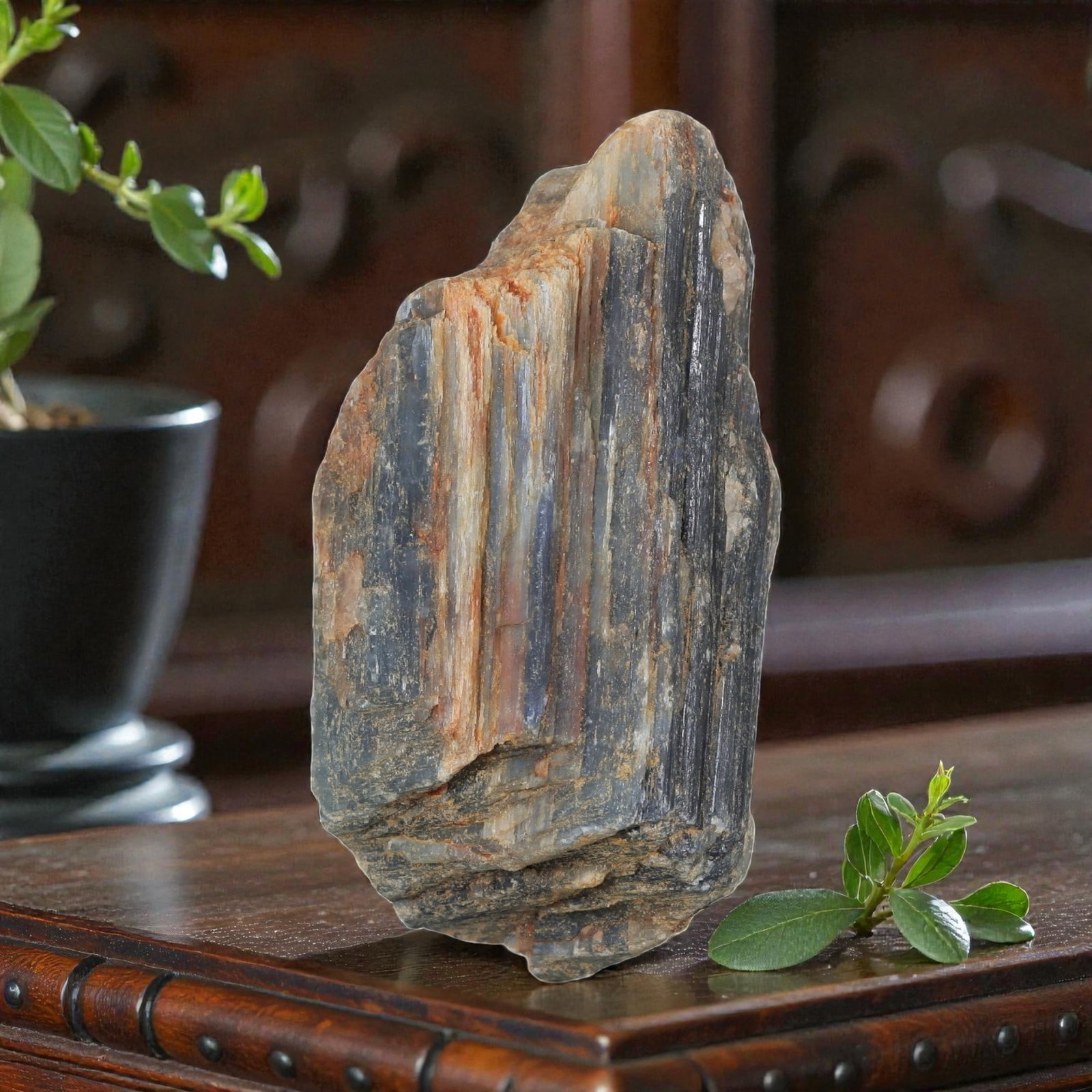 450 carats Natural Blue Kyanite Rough Crystal, 46ZB (1 of 2)