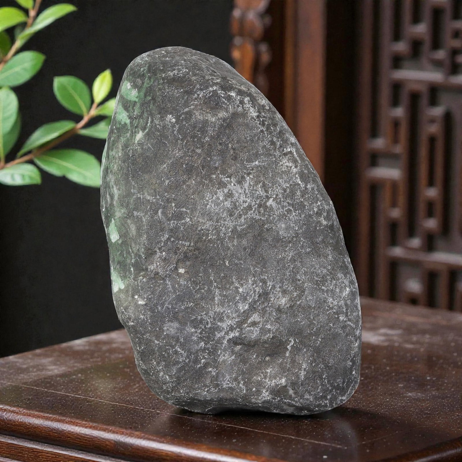 2150ct Natural Burmese Dark Skin Green Patch Jadeite Jade Rough Stone, 90EA (1 of 2)