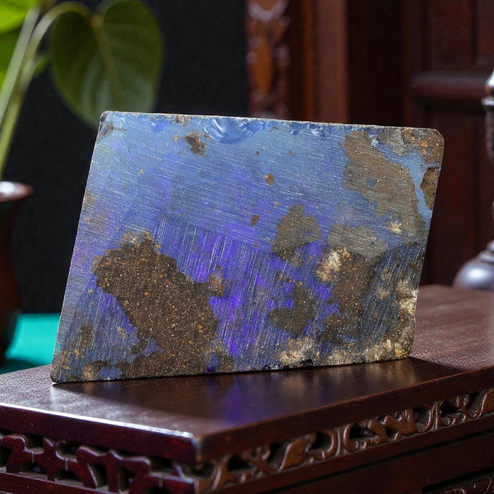 27.47 Carats Winton Boulder Opal Rough Specimen - Natural Queensland Origin, LZ90 (1 of 2)