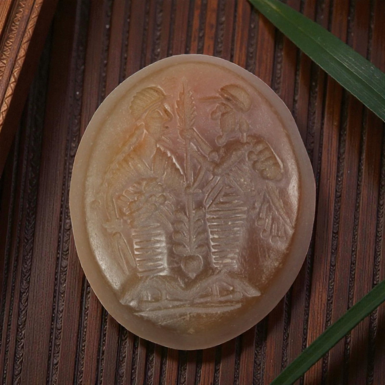 Ancient Near Eastern Carnelian Intaglio Seal, 39WL (1 of 2)